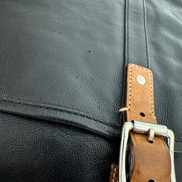 Vintage Coach Executive Thompson Leather Laptop Messenger Bag Briefcase - Picture 10 of 15